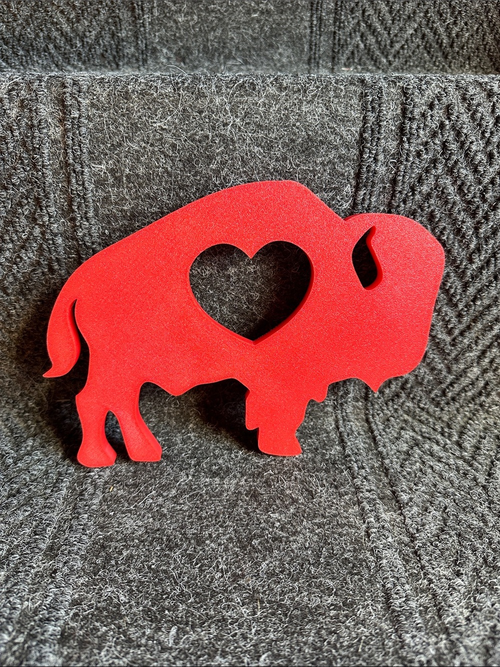 Buffalo Love Wall Hanging Decor